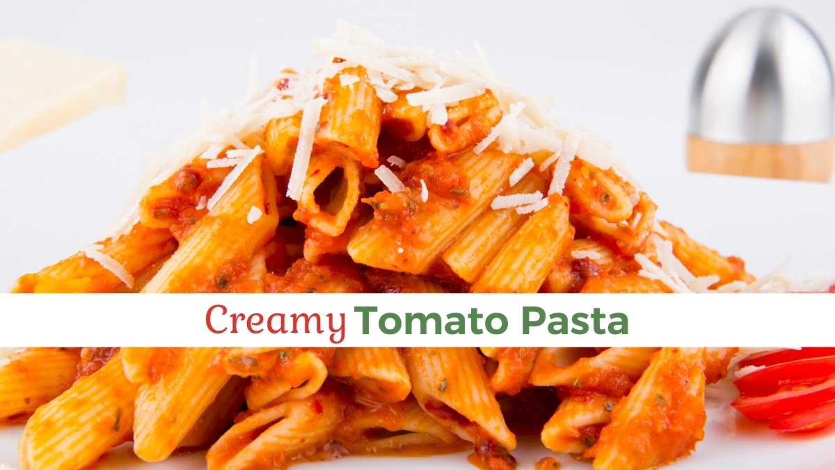 3-Ingredient Creamy Tomato Pasta - Papa Vince