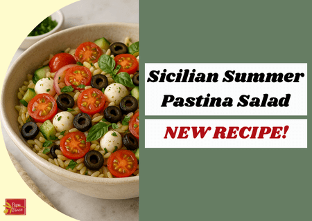 Sicilian Summer Pastina Salad