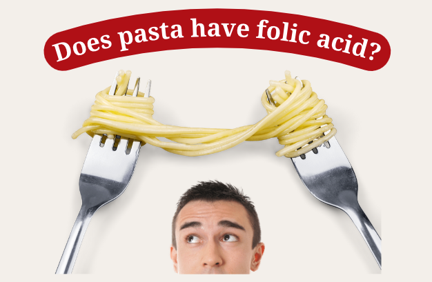 Does pasta have folic acid? 