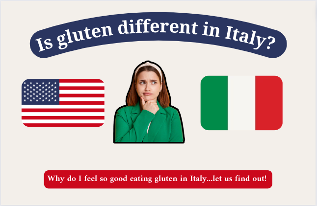 Is gluten different in Italy?