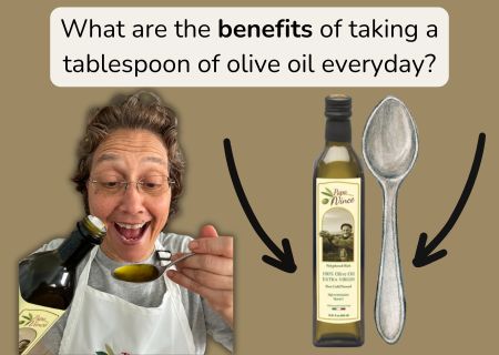 What are the benefits of taking a tablespoon of olive oil everyday?