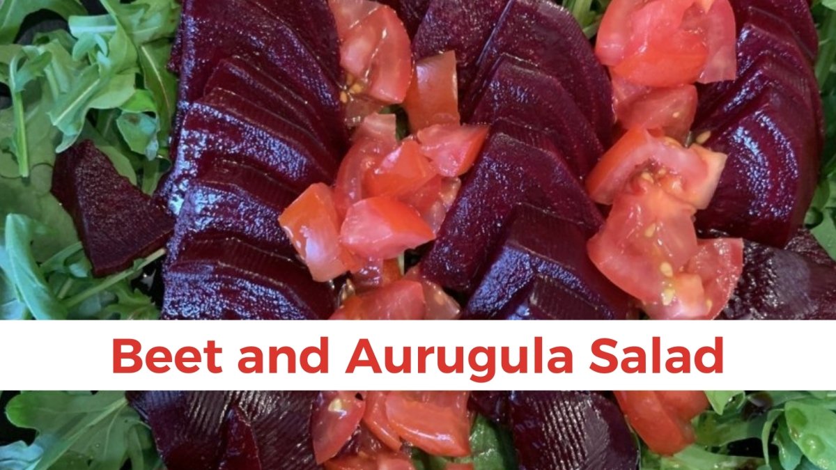 Beet and Arugula Salad - Papa Vince