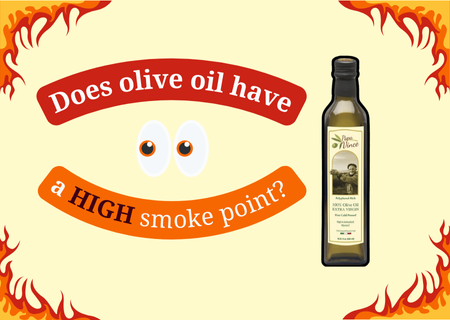Does olive oil have a high smoke point?