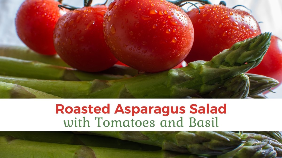 Roasted Asparagus Salad - Papa Vince