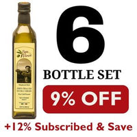 Thumbnail for Papa Vince Olive Oil Extra Virgin - Unblended, Family Harvest, High in Polyphenols, Single Estate, First Cold Pressed, Sicily, Italy, Peppery Finish, Unfiltered, Unrefined,