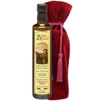 Thumbnail for Papa Vince Olive Oil Extra Virgin Gift - Unblended, Family Harvest 2024/25, High in Polyphenols, Single Estate, First Cold Pressed, Sicily, Italy, Peppery Finish, Unfiltered, Unrefined, Velvet Burgundy - Papa Vince