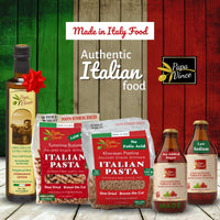 Thumbnail for High in Hydroxytyrosol Olive Oil , Khorasan Orzo and Tumminia Busiate Pasta, Low Acid Tomato Sauce - Papa Vince - Pasta Made in Italy