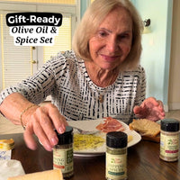 Thumbnail for Papa Vince Italian Bread Dipping Set – Gift-Ready Box with 3 Seasonings + Extra Virgin Olive Oil, Authentic Bread Dipping Experience