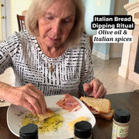 Thumbnail for Papa Vince Italian Bread Dipping Set – Gift-Ready Box with 3 Seasonings + Extra Virgin Olive Oil, Authentic Bread Dipping Experience