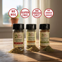 Thumbnail for Papa Vince Italian Bread Dipping Set – Gift-Ready Box with 3 Seasonings + Extra Virgin Olive Oil, Authentic Bread Dipping Experience