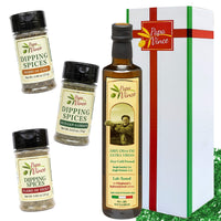 Thumbnail for Papa Vince Italian Bread Dipping Set – Gift-Ready Box with 3 Seasonings + Extra Virgin Olive Oil, Authentic Bread Dipping Experience