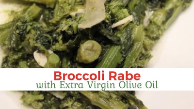 Broccoli Rabe with Extra Virgin Olive Oil