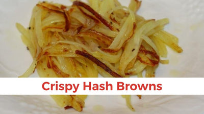 Crispy Hash Browns in less than 15 minutes