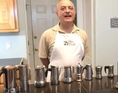 How to make espresso in a moka pot - Papa Vince