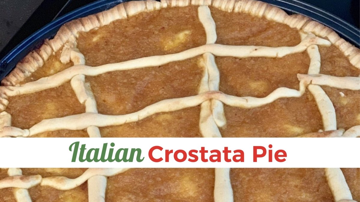 Italian Crostata Pie - Papa Vince