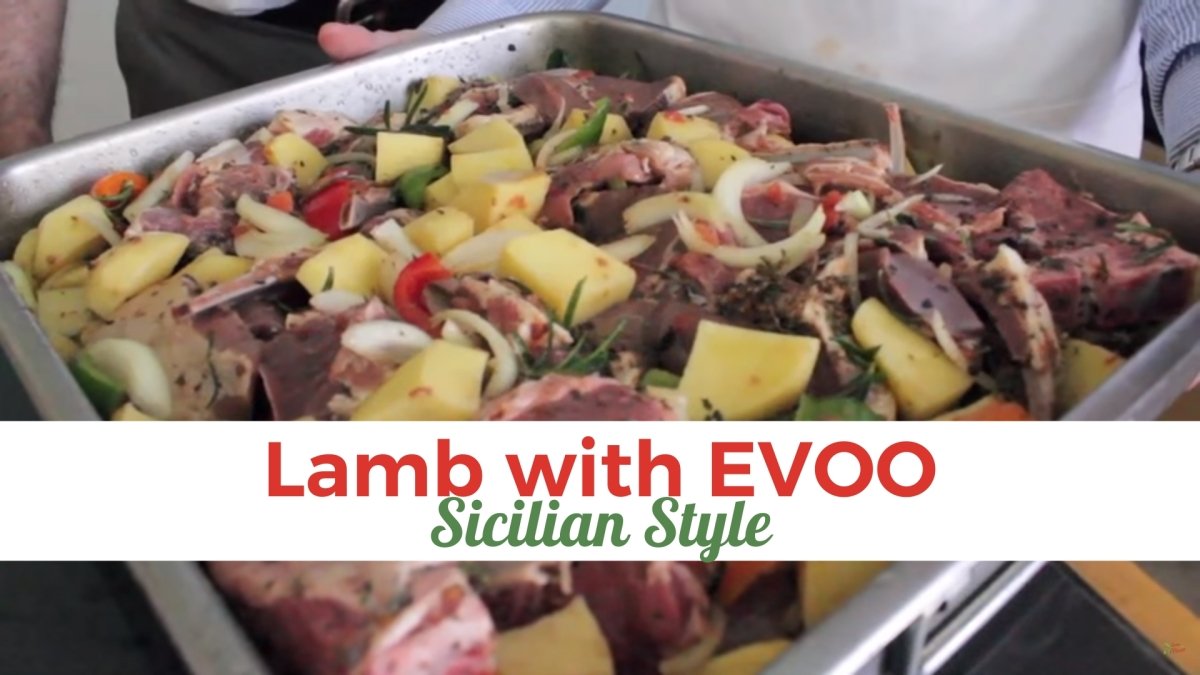 Lamb with Extra Virgin Olive Oil Sicilian Style - Papa Vince