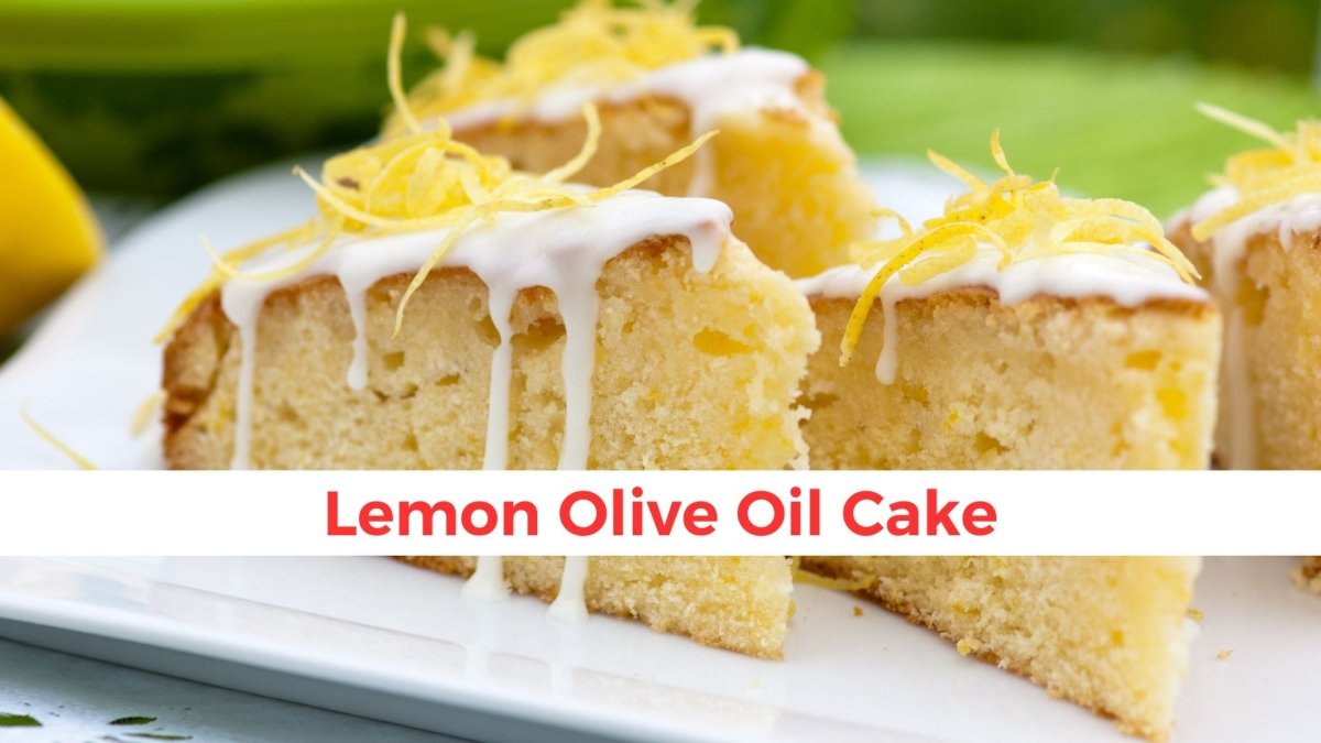 Lemon Olive Oil Cake: A Delightful Twist! - Papa Vince