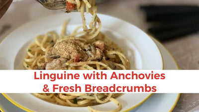 Linguine with Anchovies & Fresh Breadcrumbs