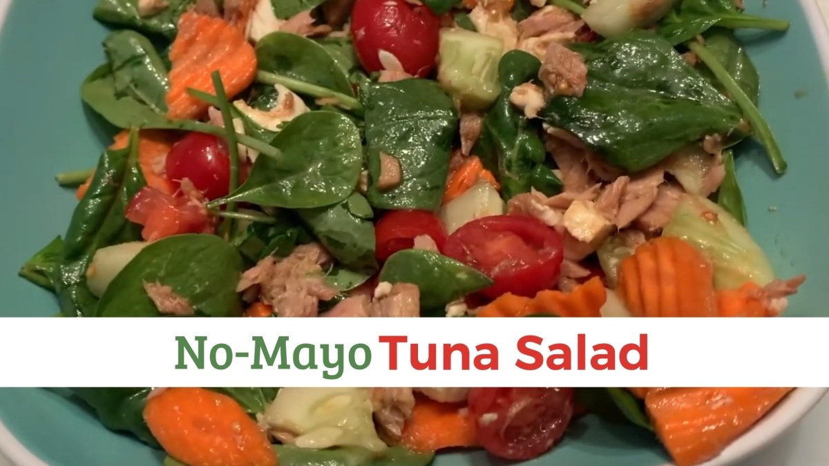 No-Mayo Tuna Salad - Papa Vince