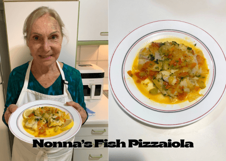 Nonna’s Fish Pizzaiola