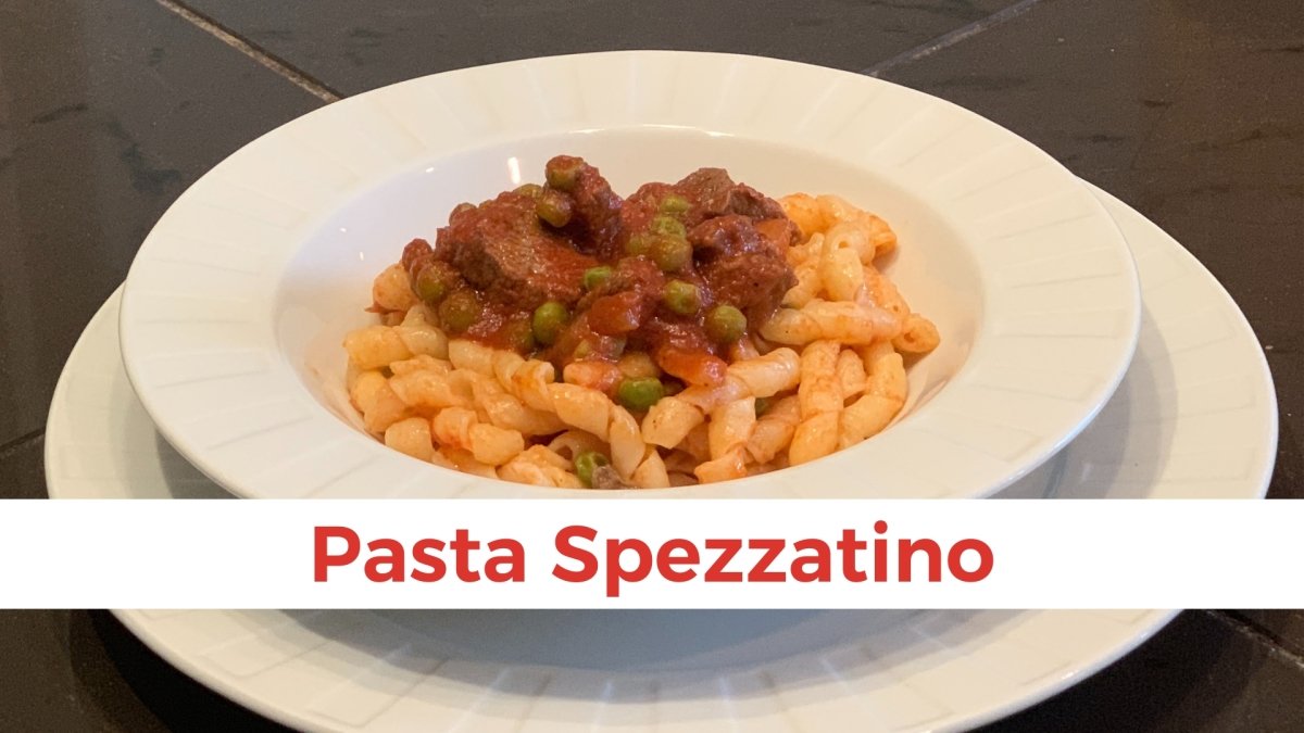 Pasta Spezzatino - Papa Vince