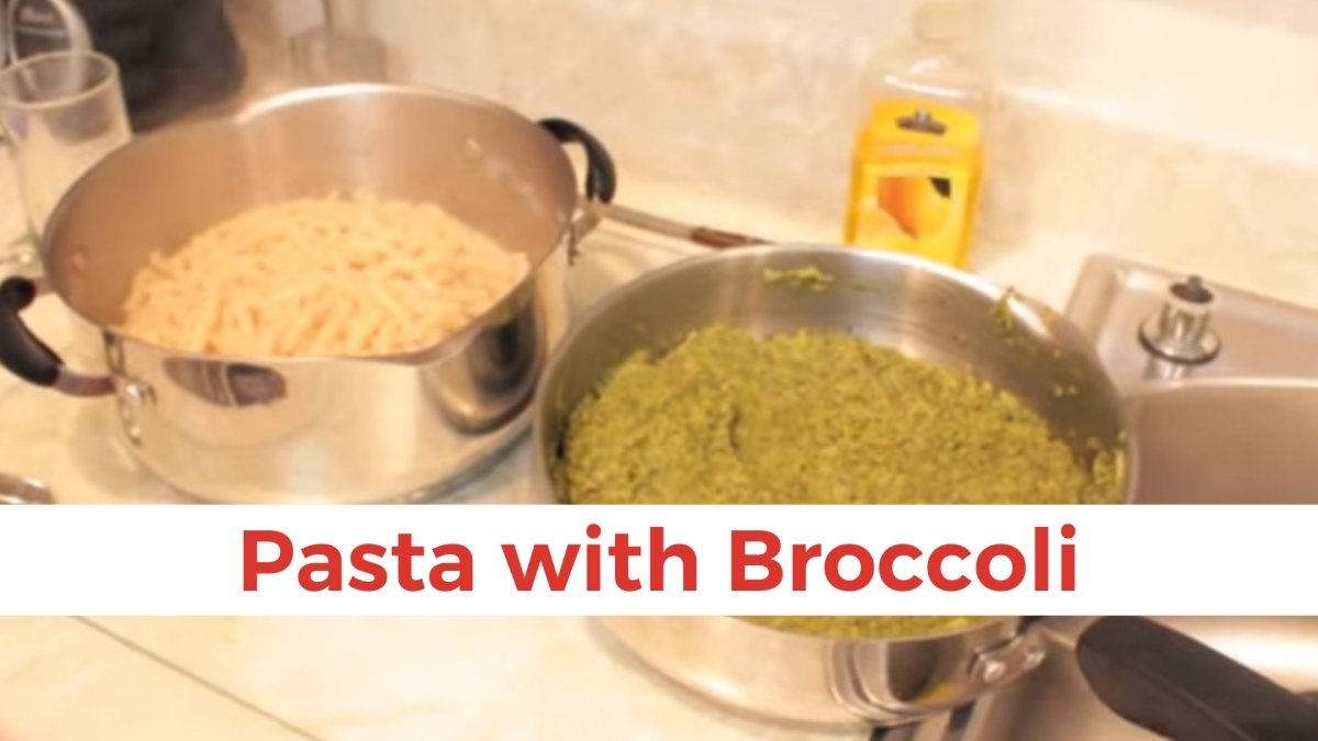 Pasta with Broccoli - Papa Vince