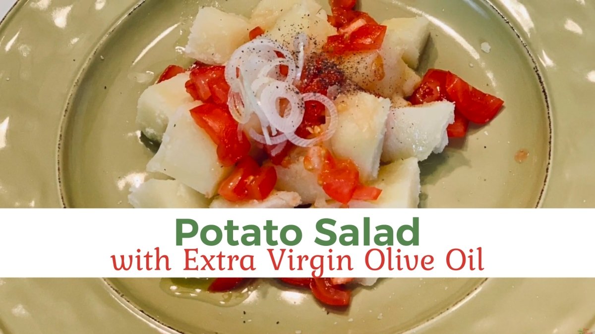 Potato Salad with Extra Virgin Olive Oil - Papa Vince