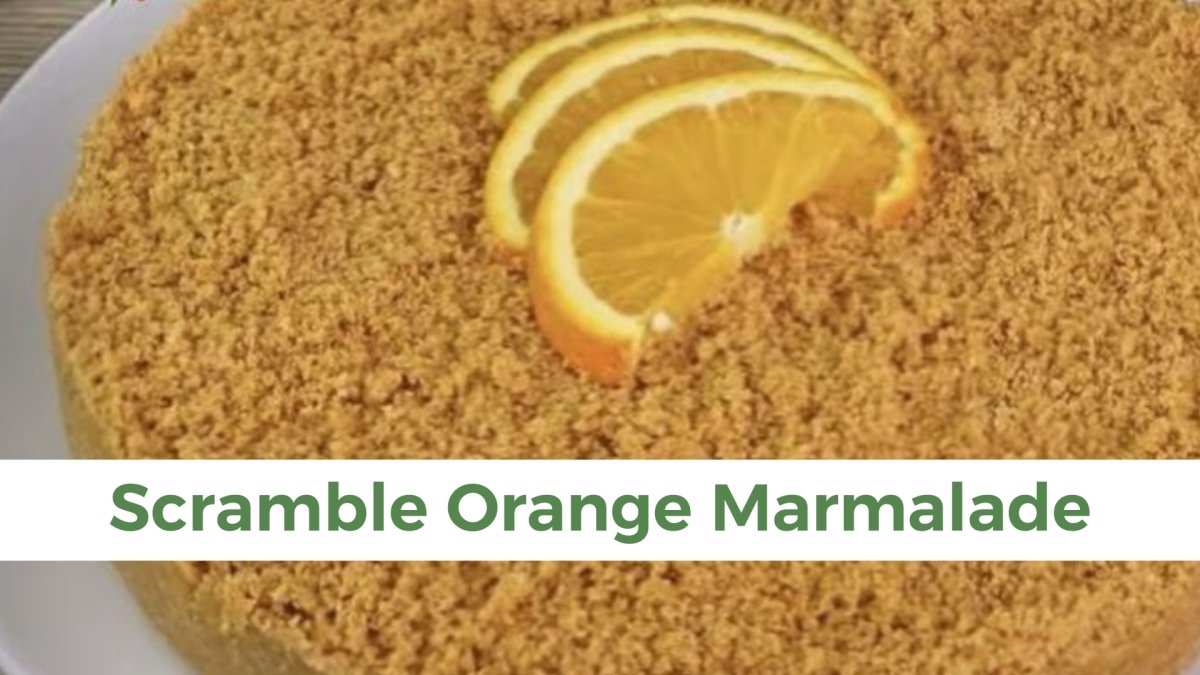 Scramble Orange Marmalade - Papa Vince