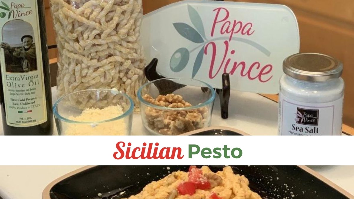 Sicilian Pesto - Papa Vince