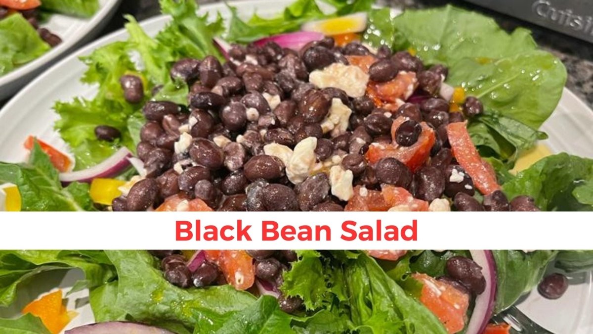 Sydnee's Colorful Black Bean Salad - Papa Vince