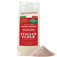 Thumbnail for Papa Vince Einkorn Italian Flour – 100% stone-milled ancient grain with a low gluten index, made in Italy.