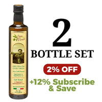Thumbnail for Papa Vince Olive Oil Extra Virgin - Unblended, Family Harvest, High in Polyphenols, Single Estate, First Cold Pressed, Sicily, Italy, Peppery Finish, Unfiltered, Unrefined,