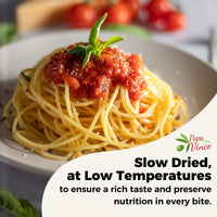 Thumbnail for Papa Vince slow-dried spaghetti pasta, made at low temperatures to preserve natural nutrients, antioxidants, and rich Italian flavor. Authentic Sicilian pasta with a perfect al dente texture.