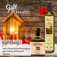 Thumbnail for Papa Vince Olive Oil & Balsamic Vinegar Gift Set – Made in Italy, Family-Grown in Sicily. Features Sipping-Quality, Organic, Polyphenol-Rich EVOO & Slowly Aged, No-Sugar-Added Balsamic Vinegar