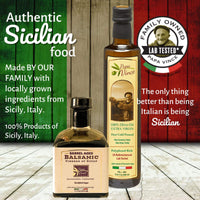 Thumbnail for Papa Vince Olive Oil & Balsamic Vinegar Gift Set – Made in Italy, Family-Grown in Sicily. Features Sipping-Quality, Organic, Polyphenol-Rich EVOO & Slowly Aged, No-Sugar-Added Balsamic Vinegar