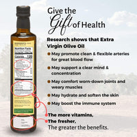 Thumbnail for Papa Vince Olive Oil & Balsamic Vinegar Gift Set – Made in Italy, Family-Grown in Sicily. Features Sipping-Quality, Organic, Polyphenol-Rich EVOO & Slowly Aged, No-Sugar-Added Balsamic Vinegar