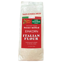 Thumbnail for Organic Stone-Milled Einkorn Flour Made in Italy | Non-Enriched, Unbleached, High-Fiber | Ancient Whole Wheat Heirloom Front