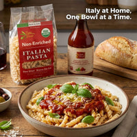 Thumbnail for Gourmet Gift Clean Food Basket from Sicily - Farm Fresh from Artisans in Italy, Busiate Homemade Pasta & Cherry Tomato Sauce | Papa Vince - Papa Vince