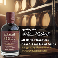 Thumbnail for Papa Vince Balsamic Vinegar of Sicily 40 aged by the Solera Method with 40 barrel transfers and nearly four decades of craftsmanship.