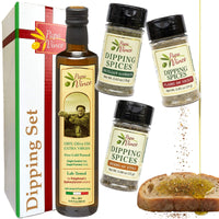 Thumbnail for Papa Vince Italian Bread Dipping Set Olive Oil and Spices Gift Box