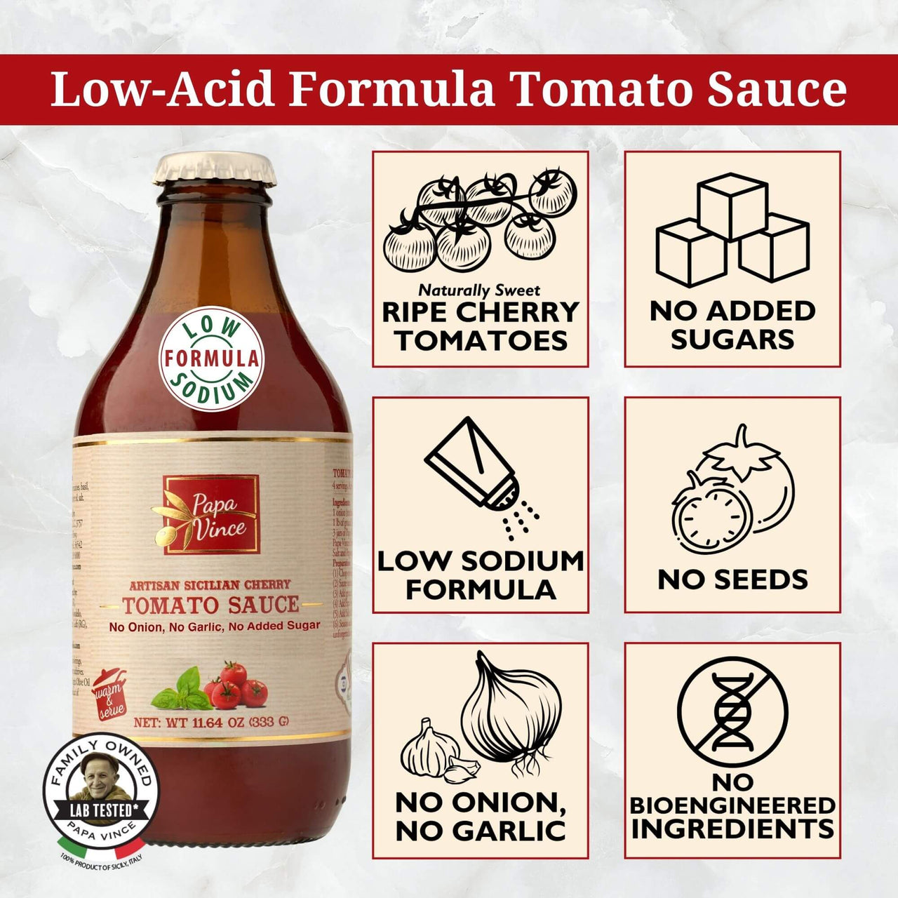 Gourmet Gift Clean Food Basket from Sicily - Farm Fresh from Artisans in Italy, Busiate Homemade Pasta & Cherry Tomato Sauce | Papa Vince - Papa Vince