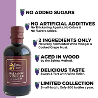 Thumbnail for Papa Vince Olive Oil & Balsamic Vinegar Gift Set – Made in Italy, Family-Grown in Sicily. Features Sipping-Quality, Organic, Polyphenol-Rich EVOO & Slowly Aged, No-Sugar-Added Balsamic Vinegar