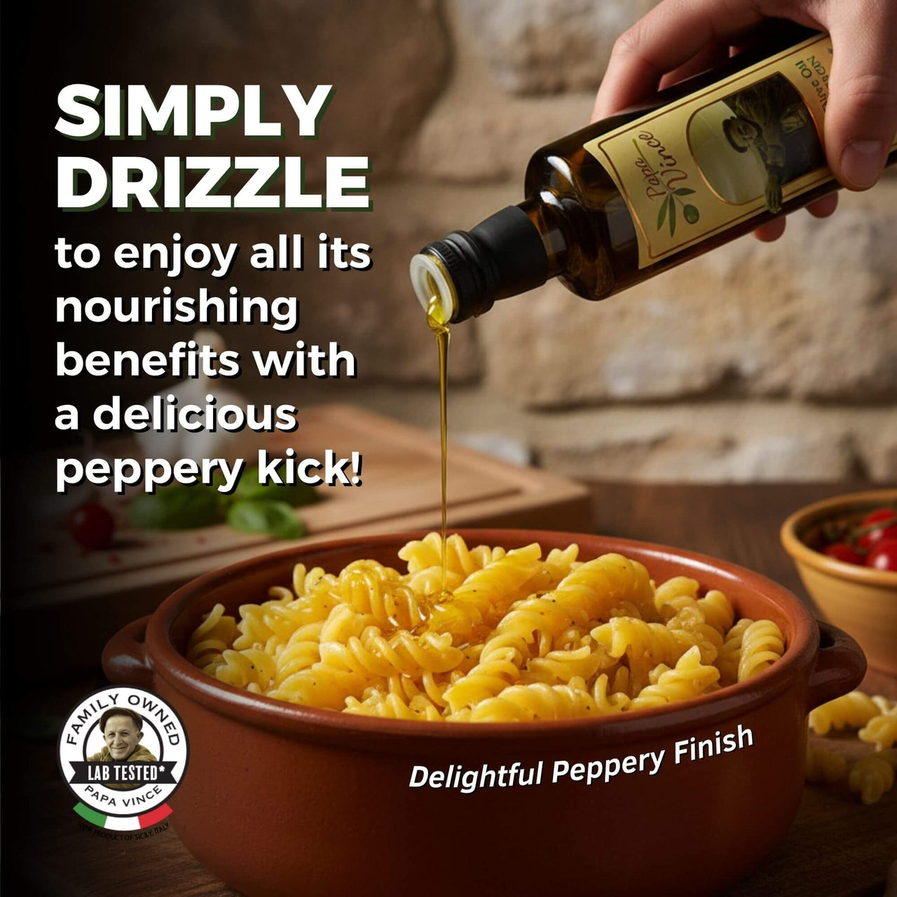 Olive Oil for drinking Lab Tested-Papa Vince