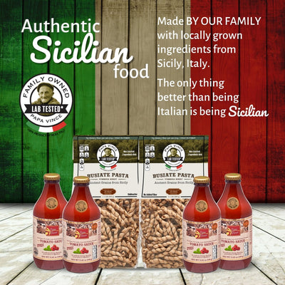 Gourmet Gift Food Basket from Sicily, Italy - Unleash the chef within | Papa Vince - Papa Vince
