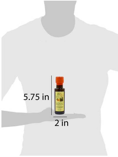 Olive Oil Extra Virgin and Oranges - Single Sourced from our family in Sicily, Clean Food, First Cold Pressed 2019/20, Italy, Unblended, Unfiltered, Unrefined, Robust, Rich in Antioxidant 4-Pack - Papa Vince - Papa Vince