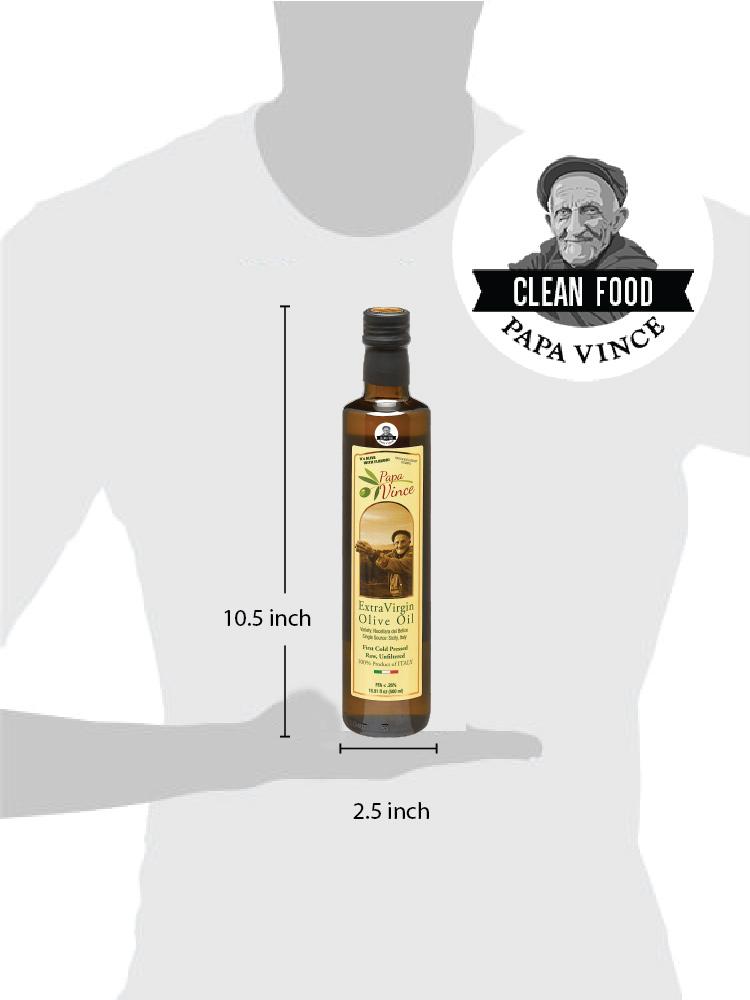 Papa Vince Olive Oil Extra Virgin - 3Bottles Save $13.00 with Subscription - Papa Vince